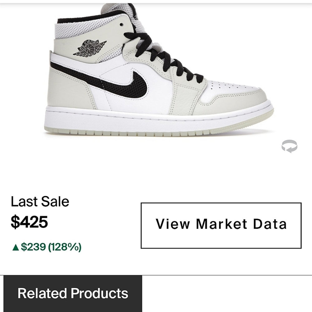 SOLD ๐ฆNike Jordan 1 Air CMFT - Light Bone - Picture 9 of 10